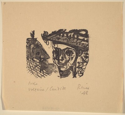 Illustration to Voltaire, "Candide"