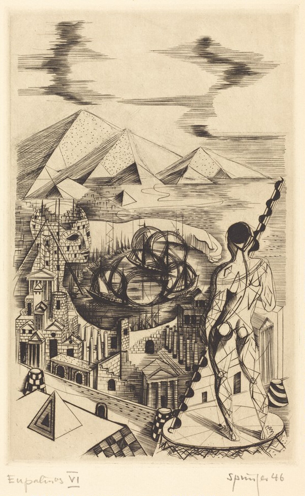 Eupalinos VI by Ferdinand Springer