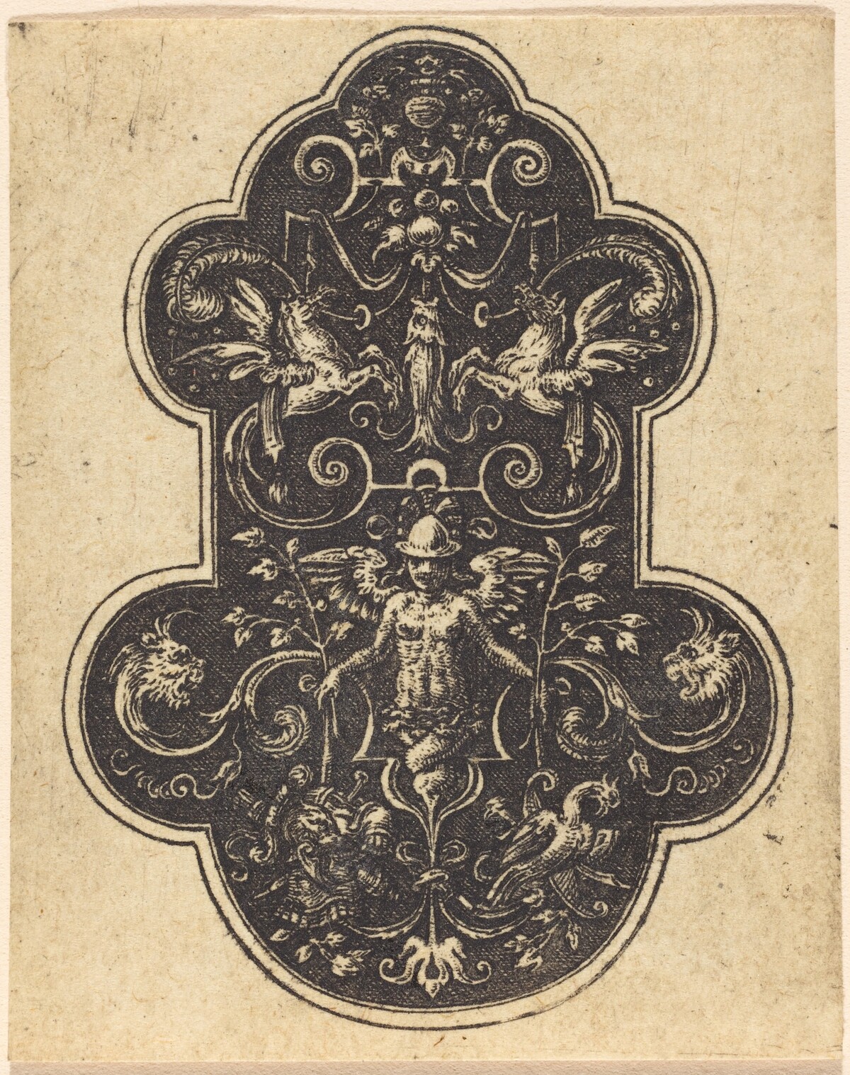 Female Figure by Etienne Delaune