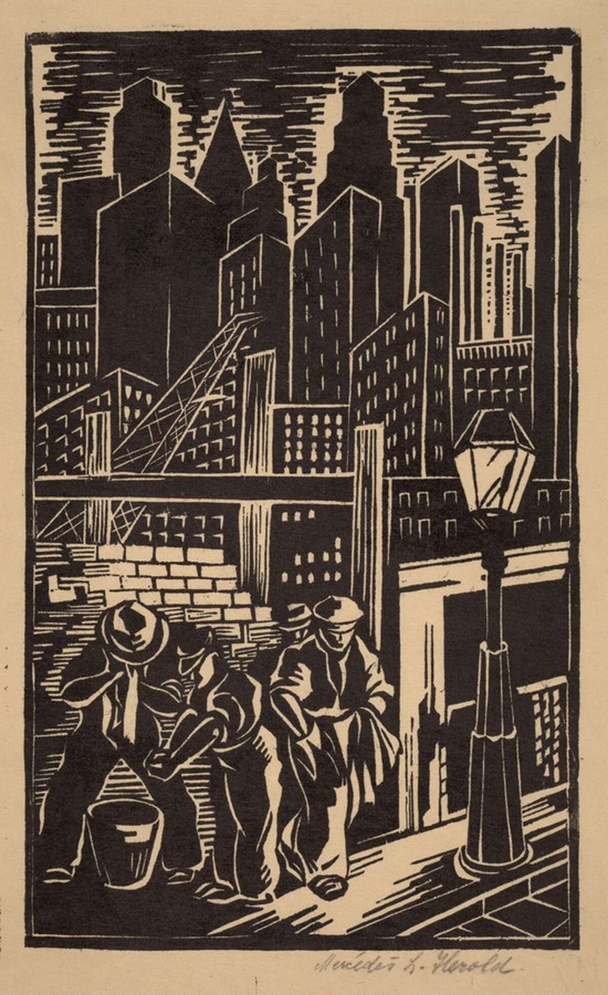 Untitled (City Workers) by Mercedes L. Herold
