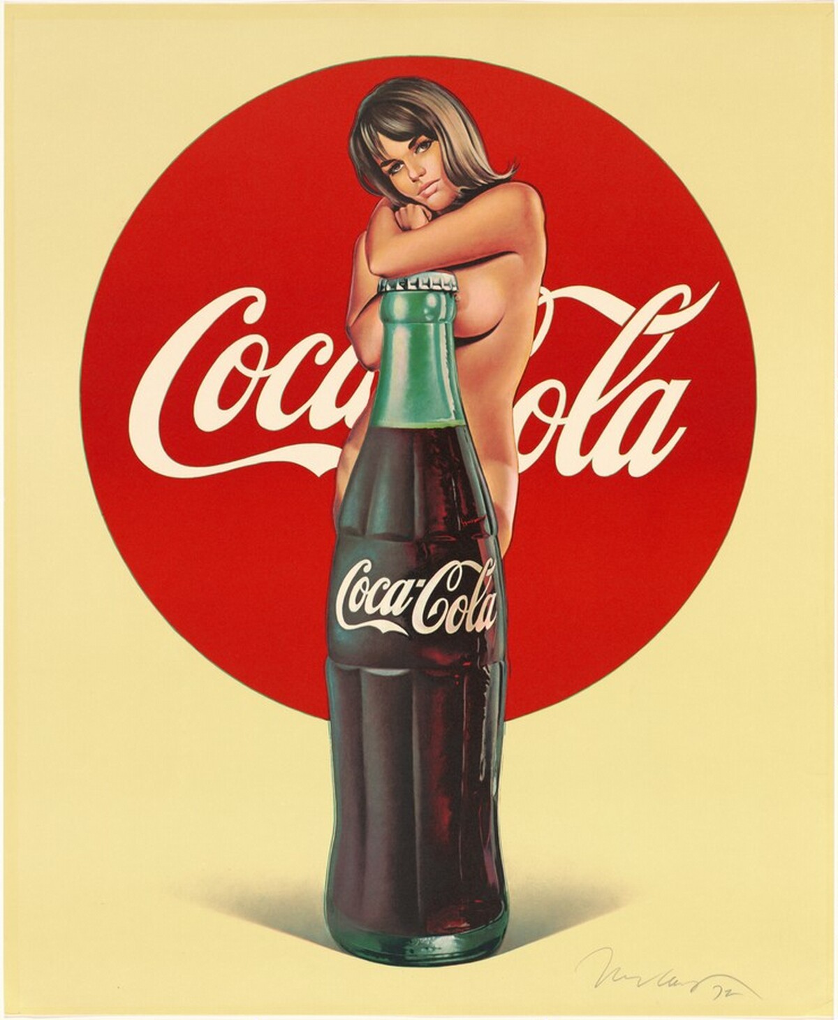 Coca Cola by Mel Ramos