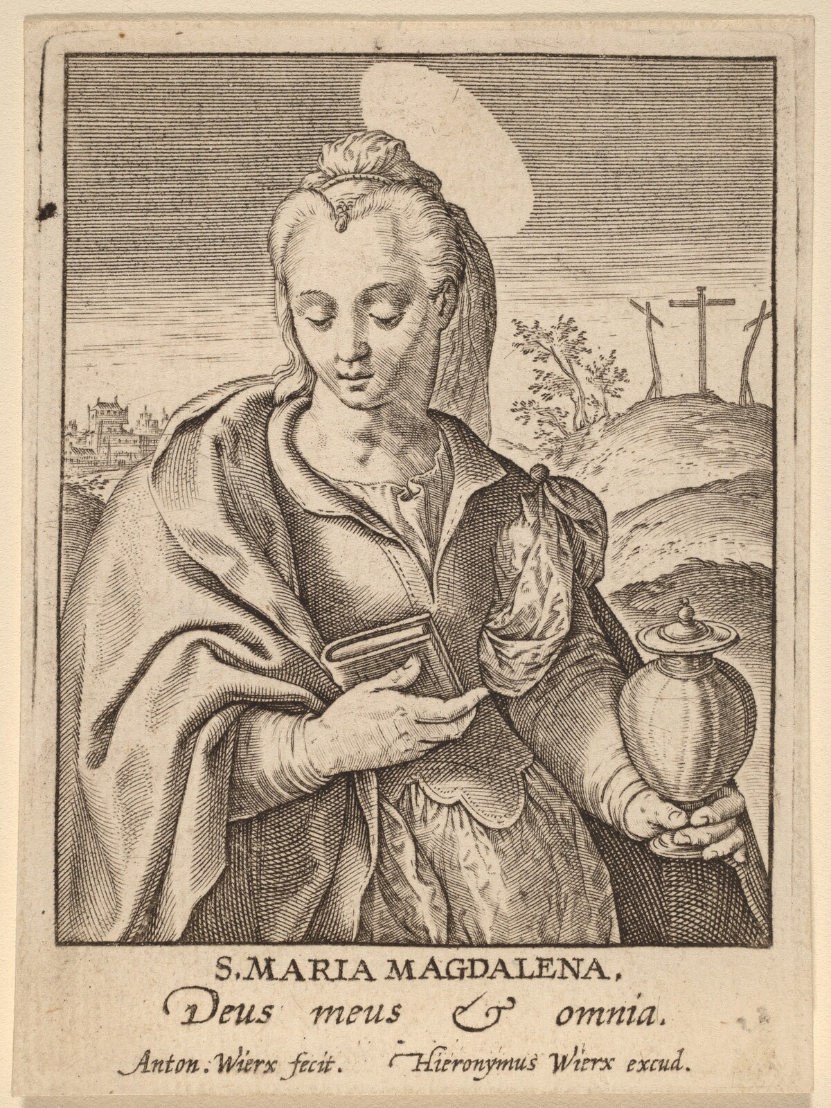 S. Maria Magdalena by Antonie Wierix