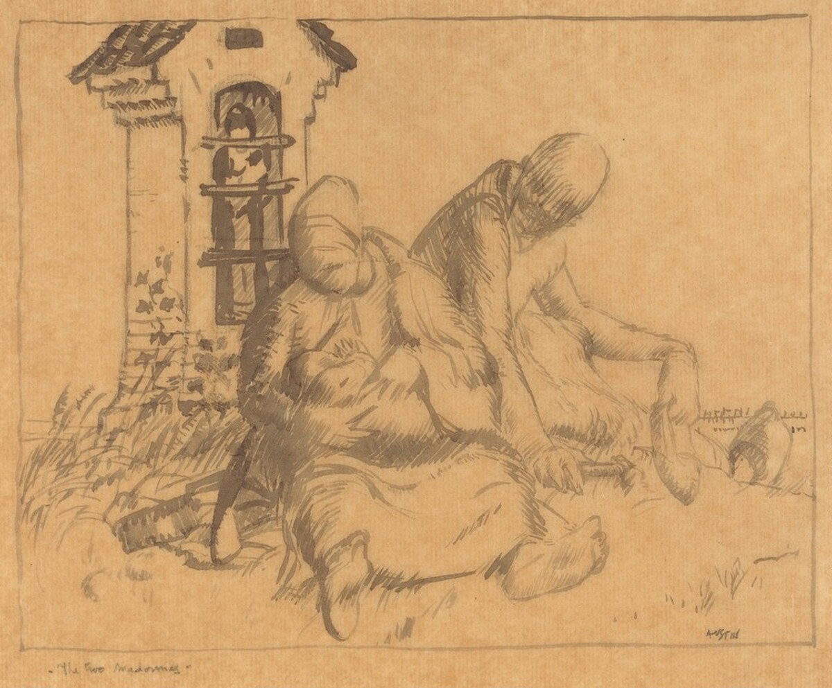 The Two Madonnas by Robert Austin