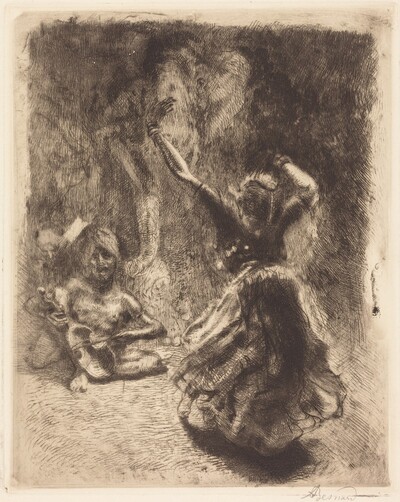 The Dancer of Tanjore (La bayadère of Tanjore)