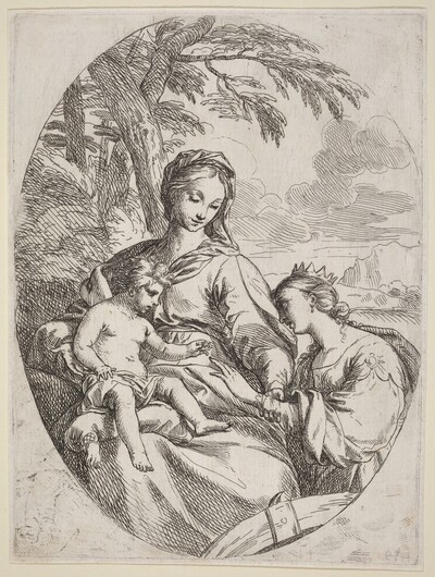 The Mystic Marriage of Saint Catherine
