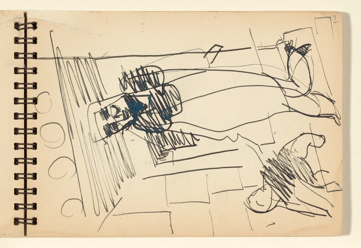 Sketchbook by Mark Rothko