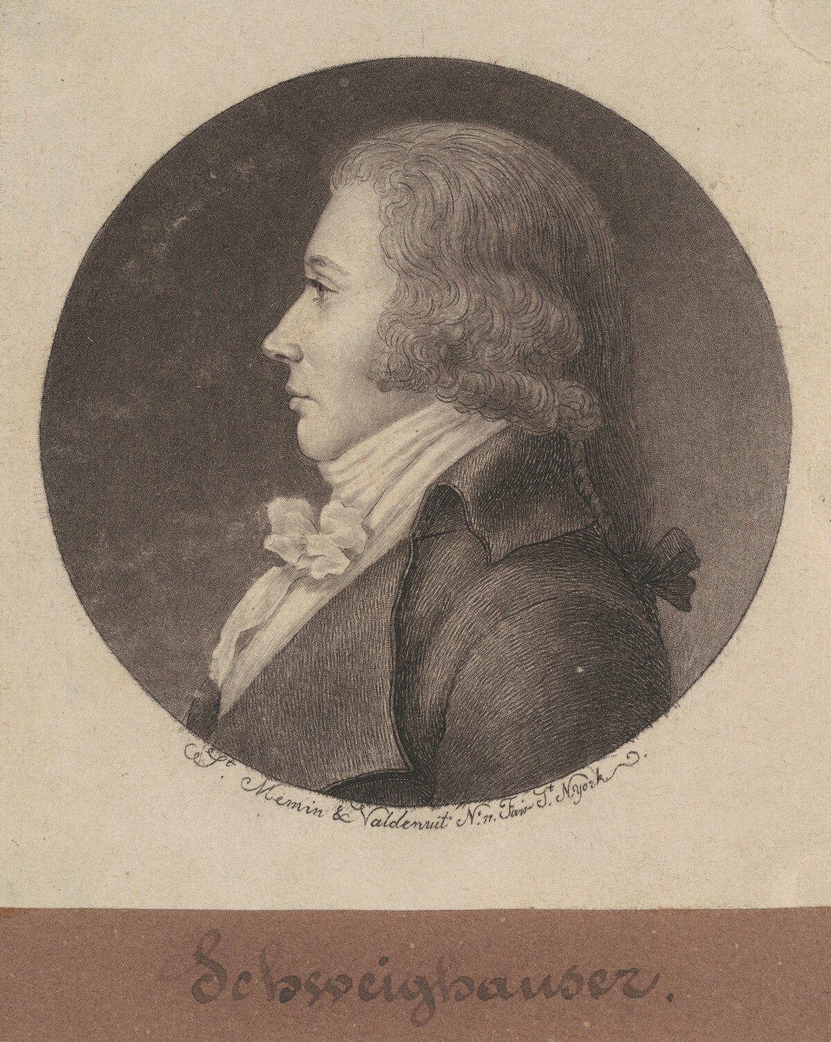 Schweighauser by Charles B. J. Févret de Saint-Mémin