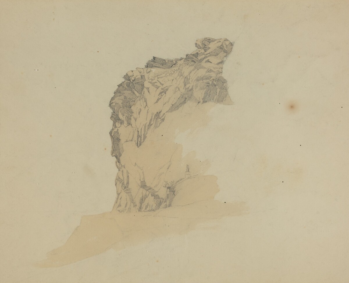 Study of Cliffs by Johann Christian Heerdt