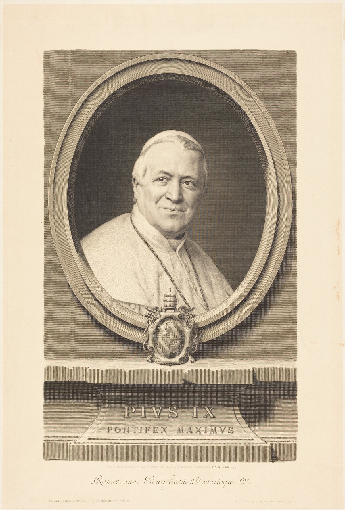 Pius IX by Ferdinand Gaillard