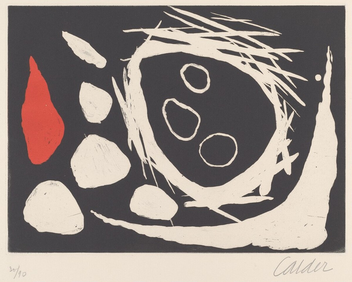 Le Crane de la Nio by Alexander Calder