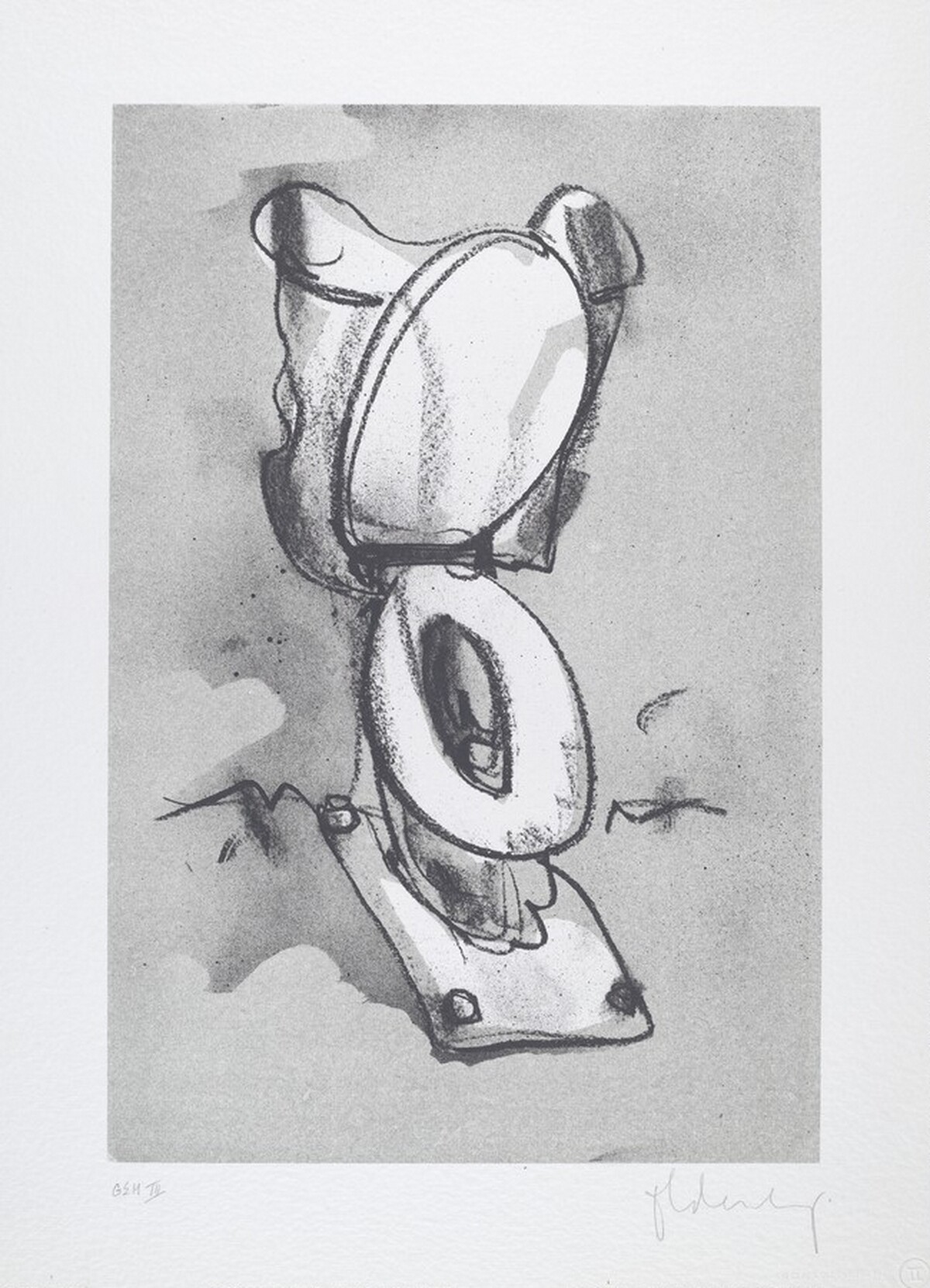 Soft Toilet #1 by Claes Oldenburg