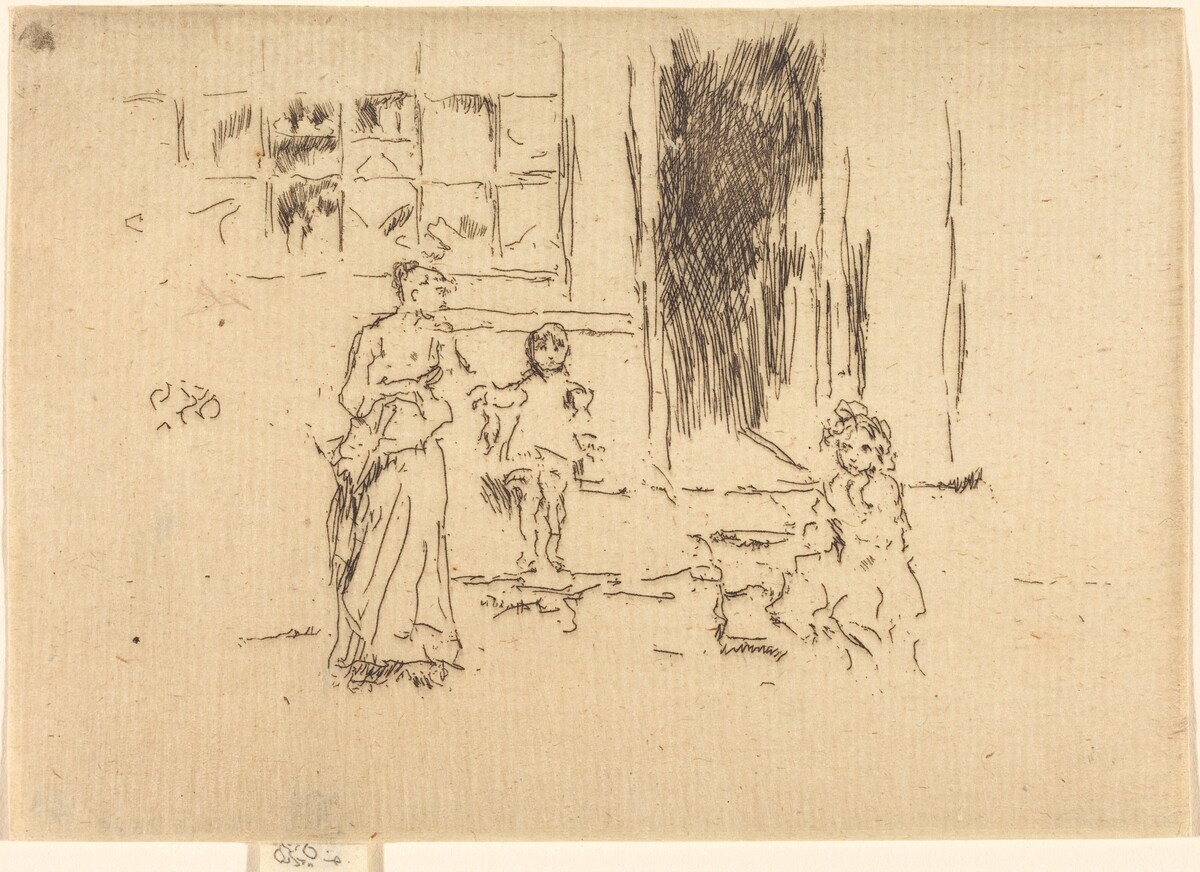 Petticoat Lane by James McNeill Whistler