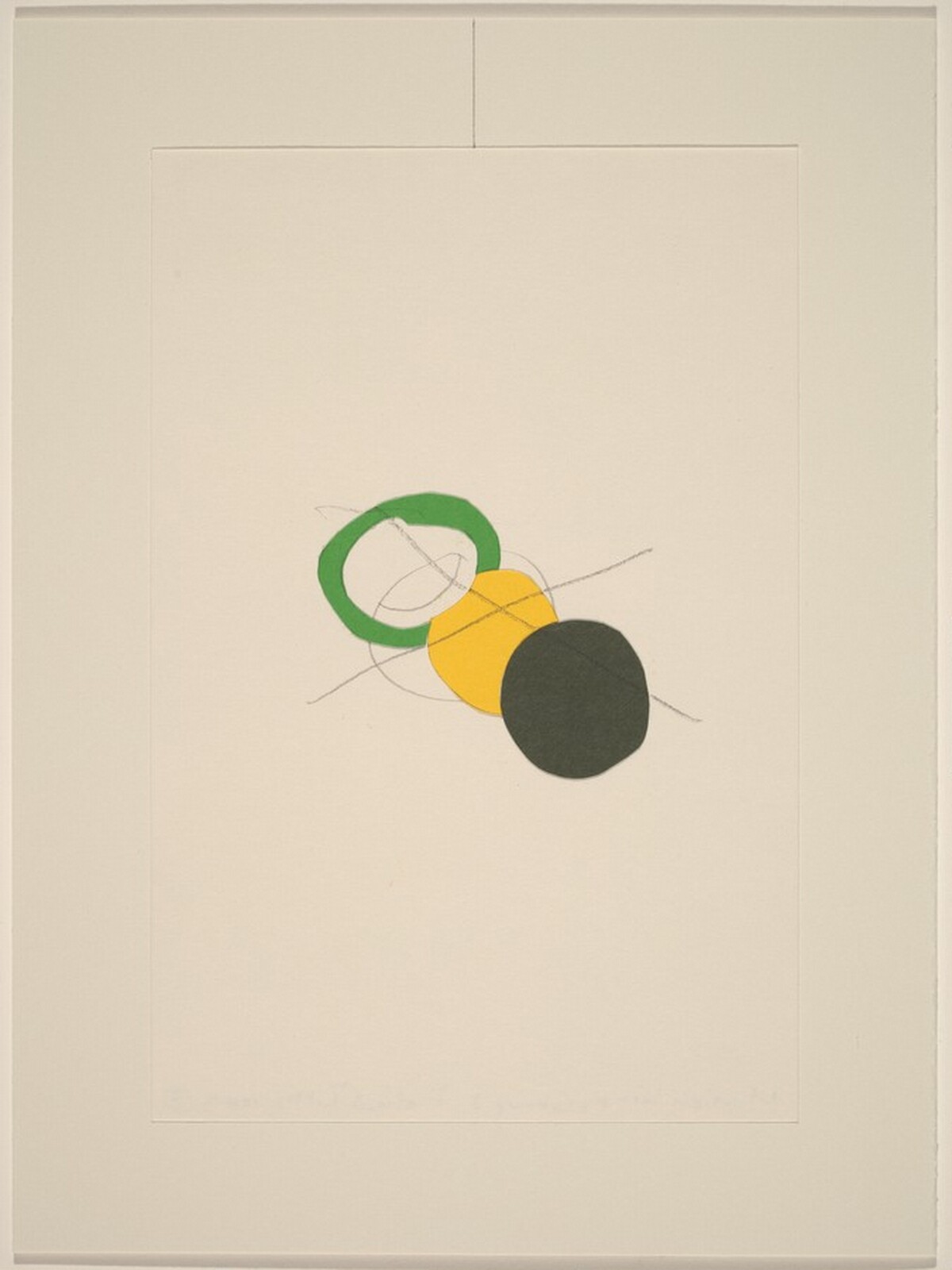Munich Line #3 by Richard Tuttle