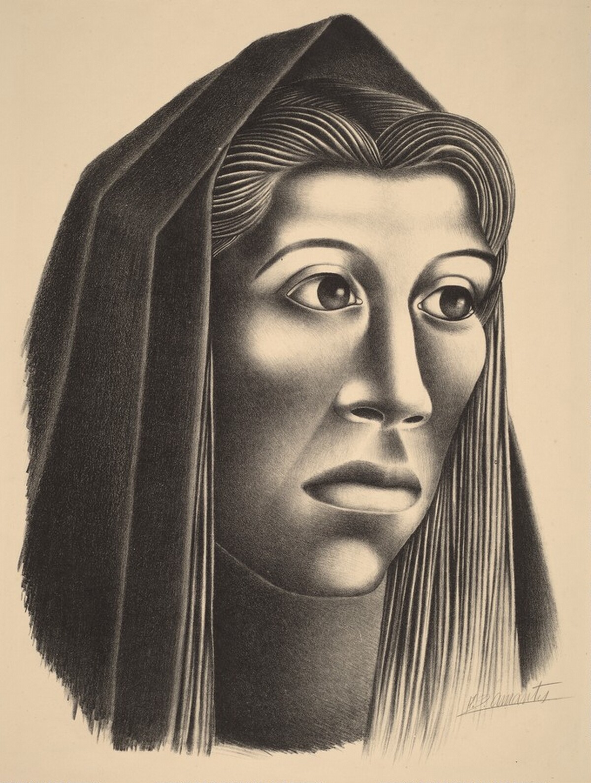 Cabeza (Head of a Woman) by Francisco Dosamantes
