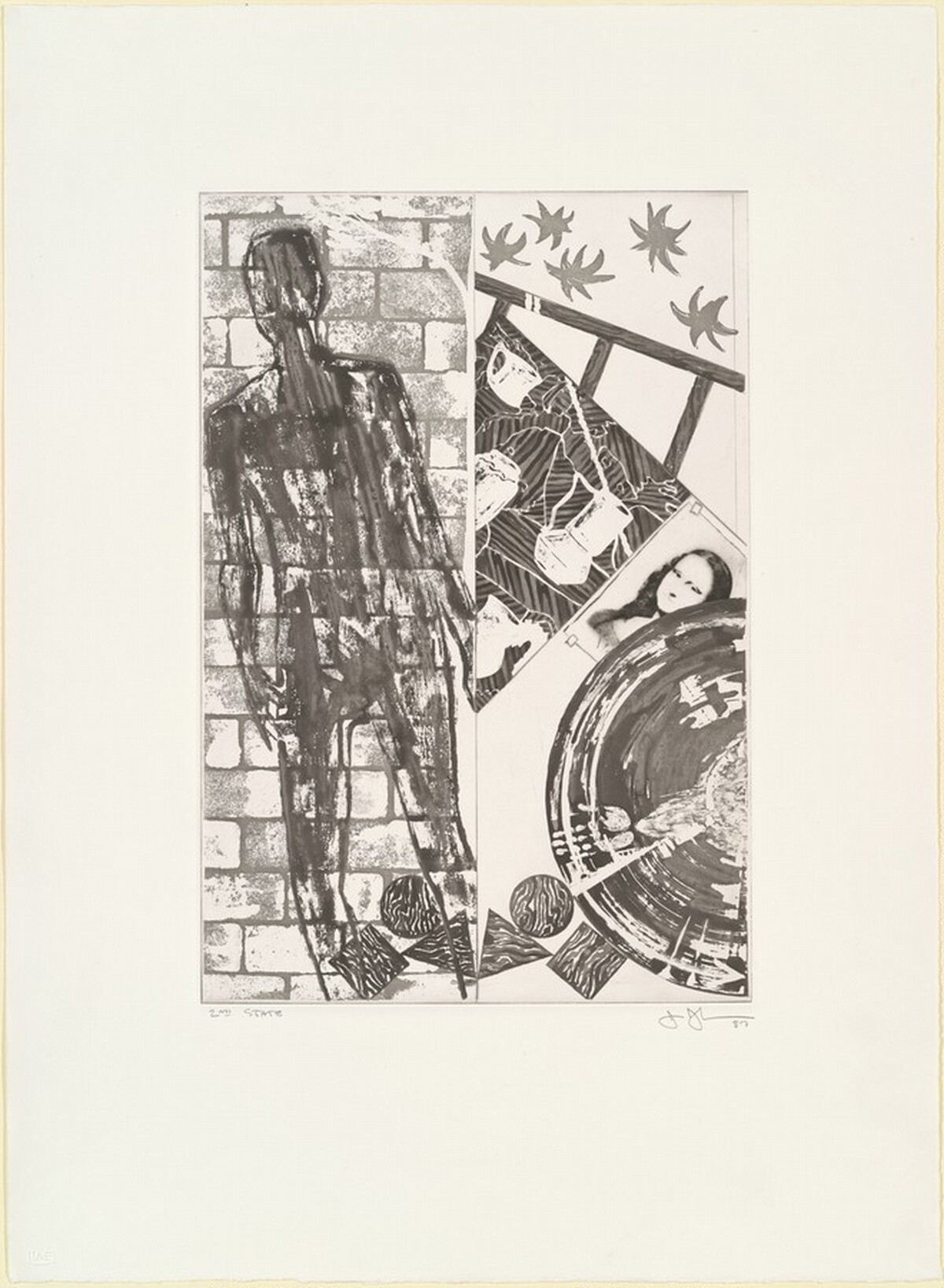 The Seasons (Summer) [state proof of 2nd state] by Jasper Johns