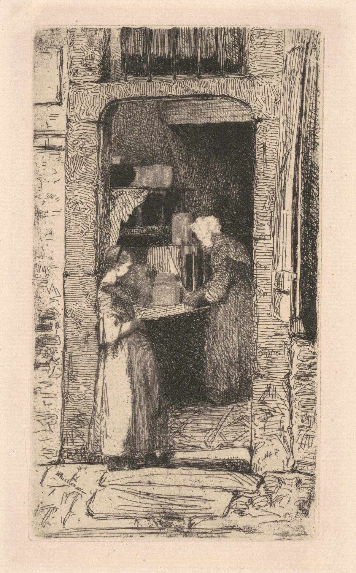 La Marchande de Moutarde by James McNeill Whistler
