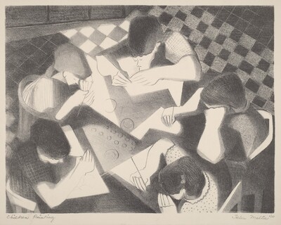 Children Painting
