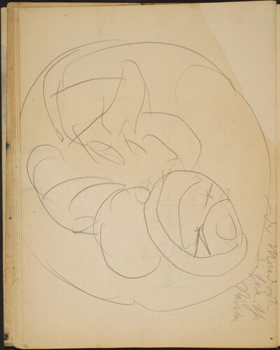 Skizze mit Bezeichnung (Sketch with Notation) [p. 32]