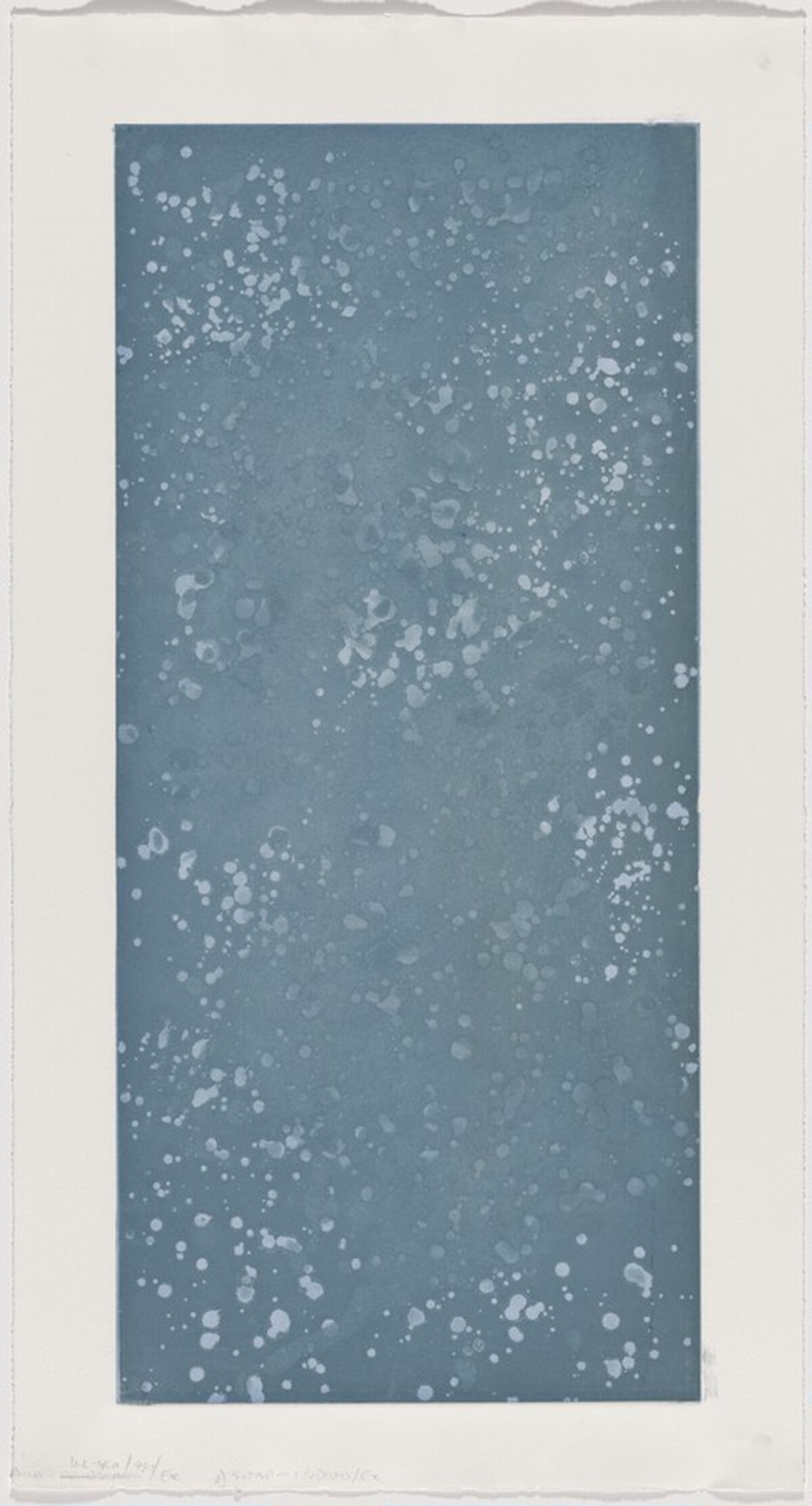 A Walk in the Woods [working proof 2 for Left Panel] by Pat Steir
