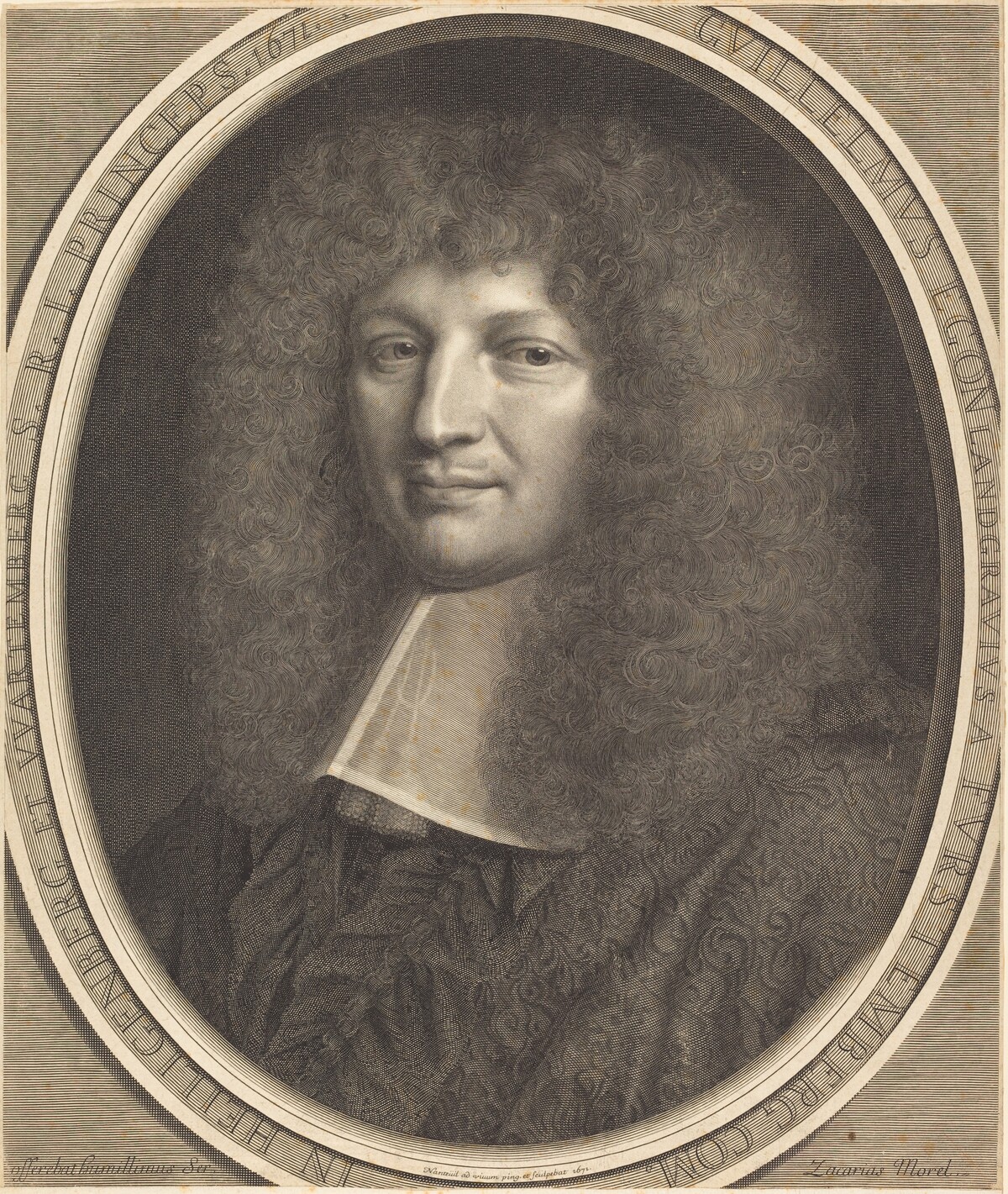 Cardinal de Furstenberg by Robert Nanteuil