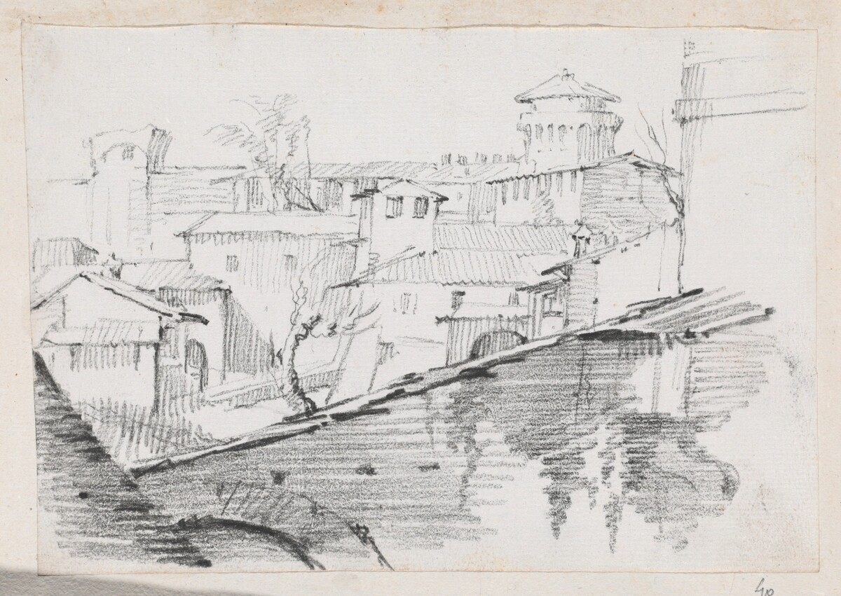 The Forno inside the Walls of the Vatican by Joseph-Marie Vien