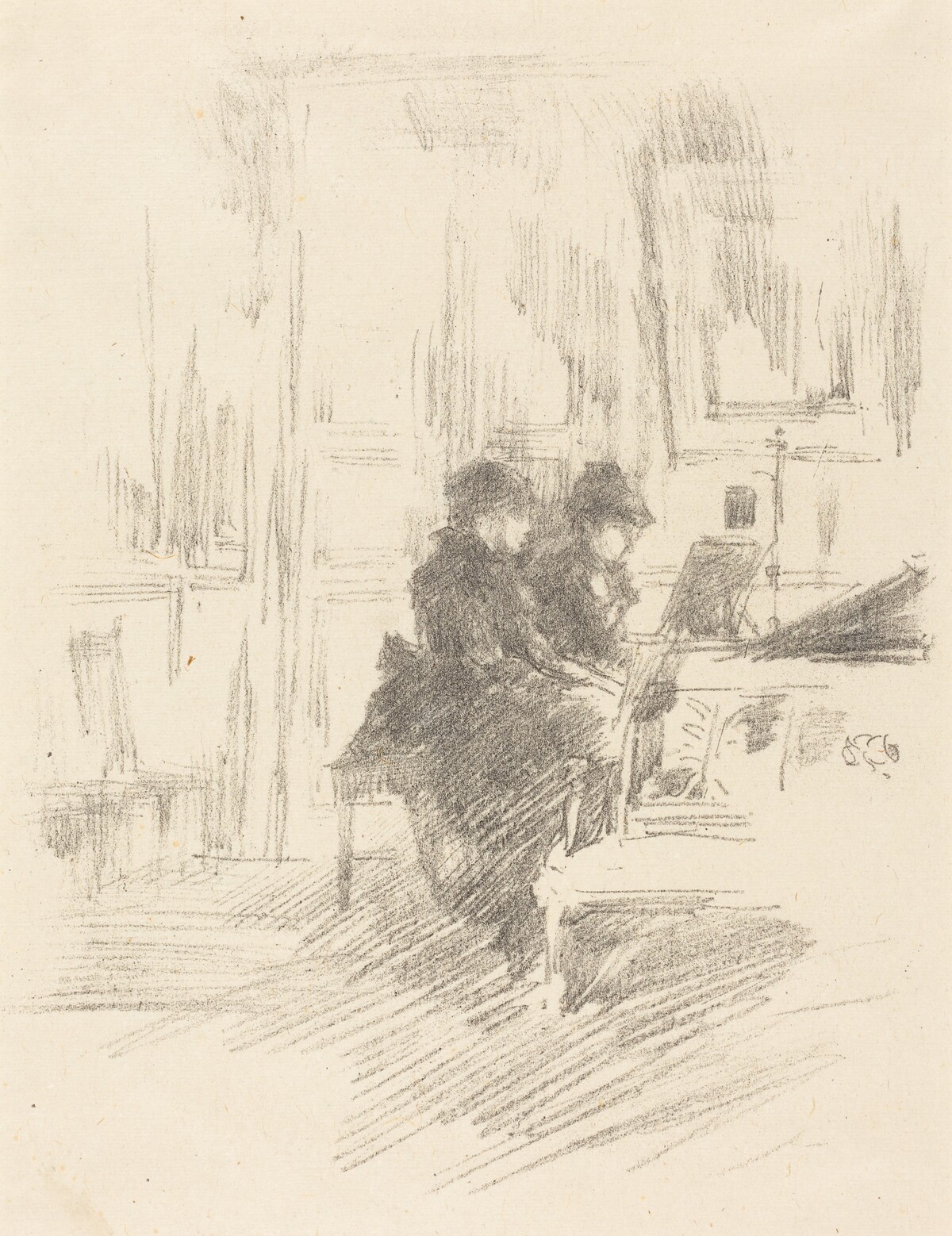 The Duet, No. 2 by James McNeill Whistler