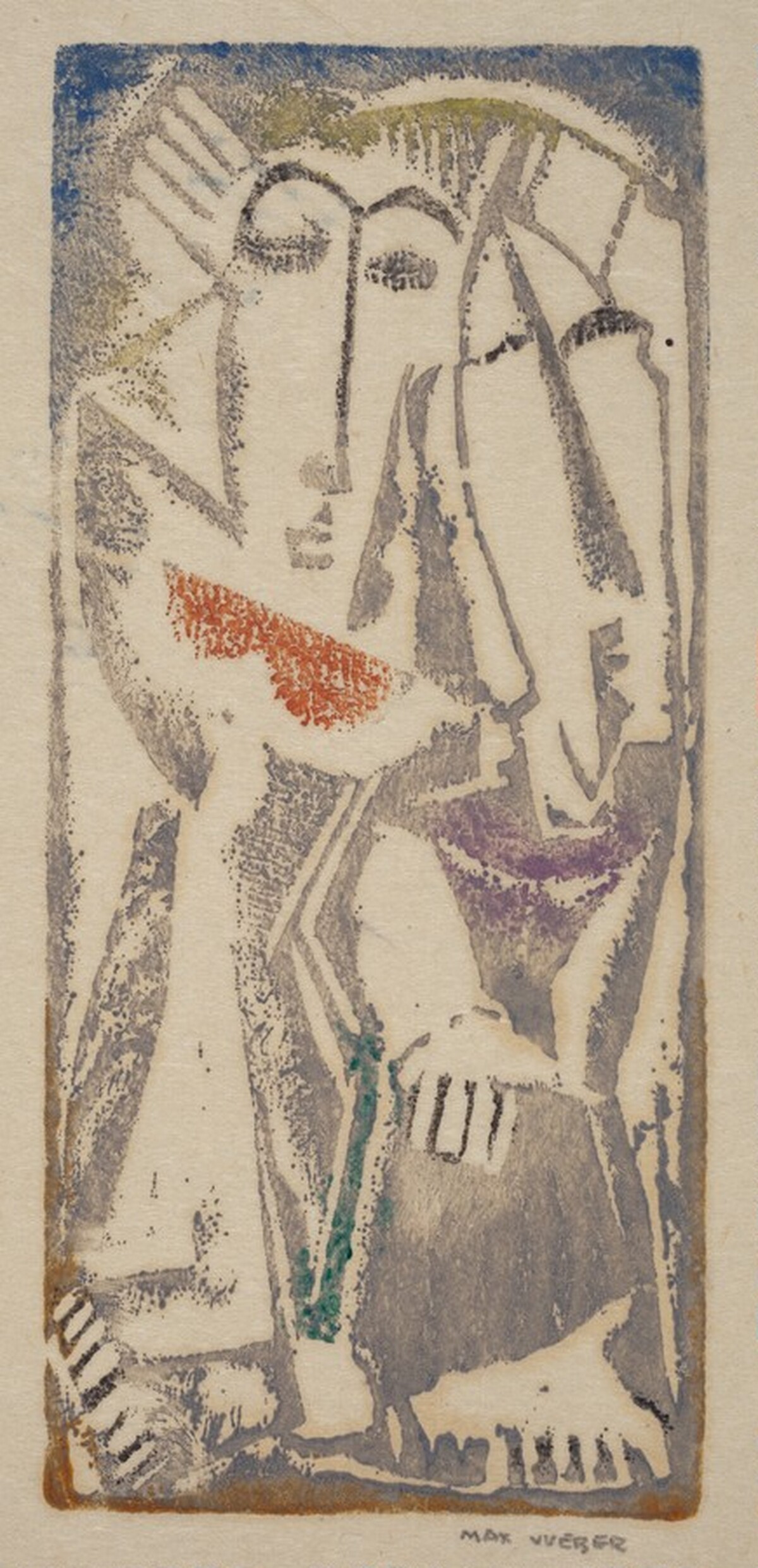 Two Figures by Max Weber