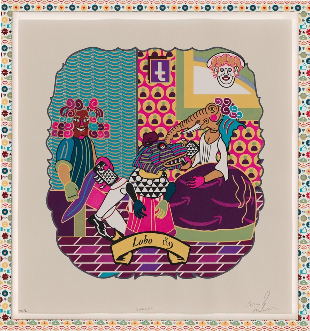 Lobo no. 9 from La Raza Cósmica 20XX by Michael Menchaca