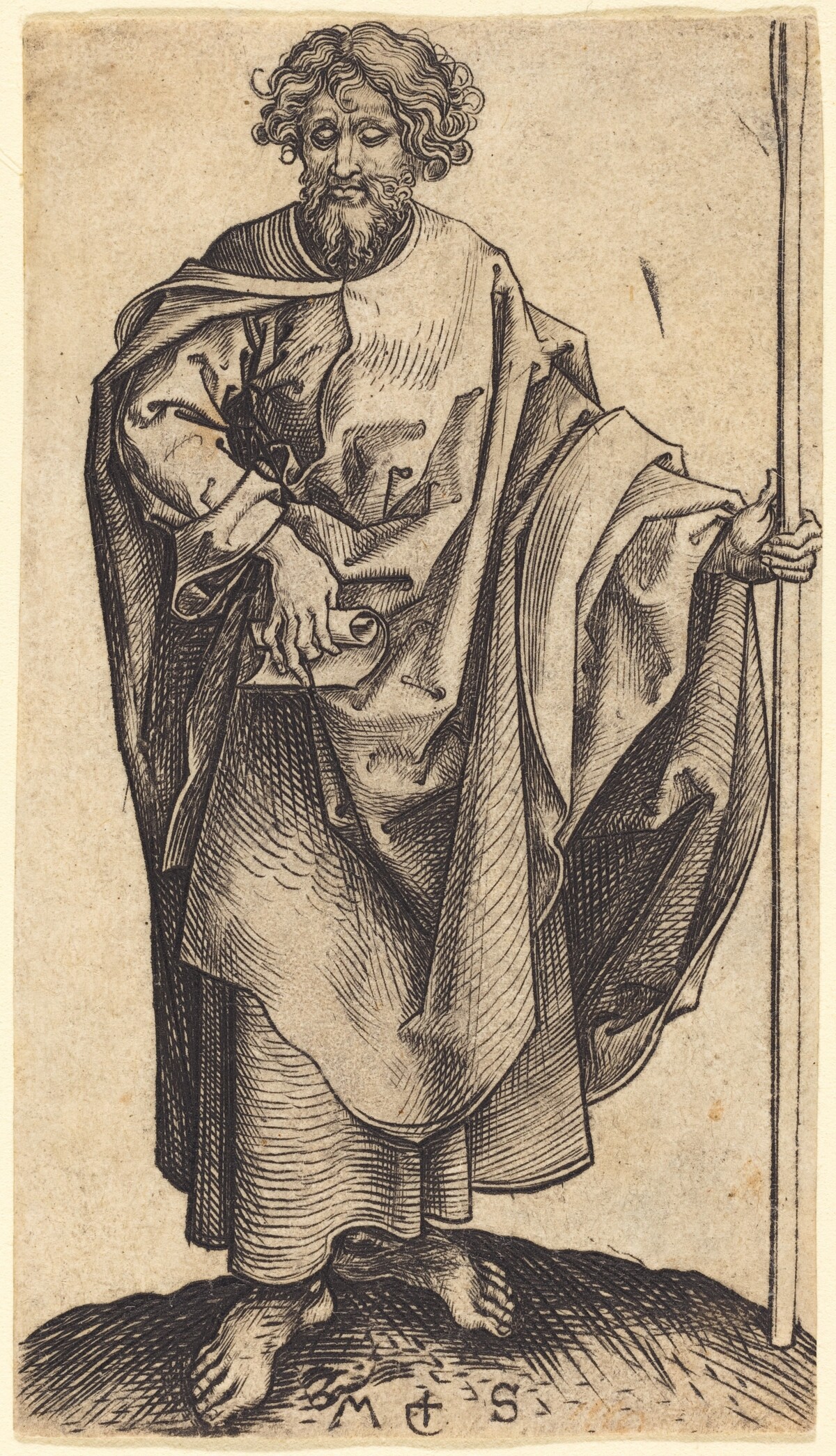Saint Thomas by Martin Schongauer