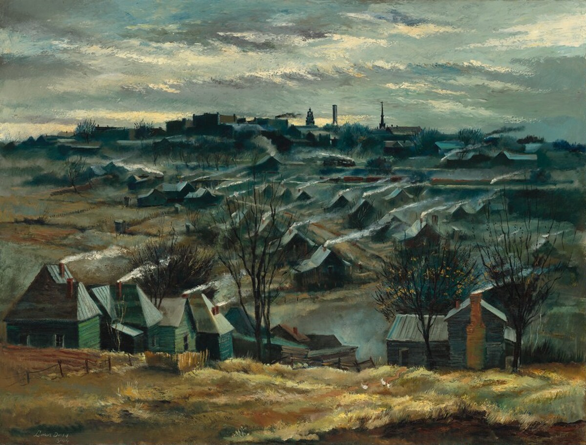 Winter Valley by Lamar Dodd