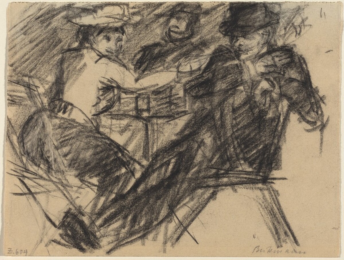 Cafe by Max Beckmann