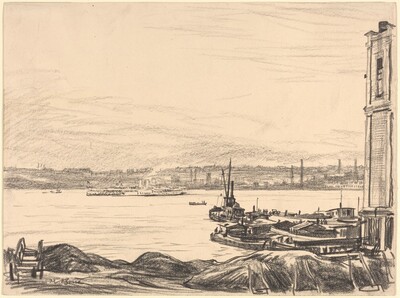 The Jersey Shore from Riverside Drive
