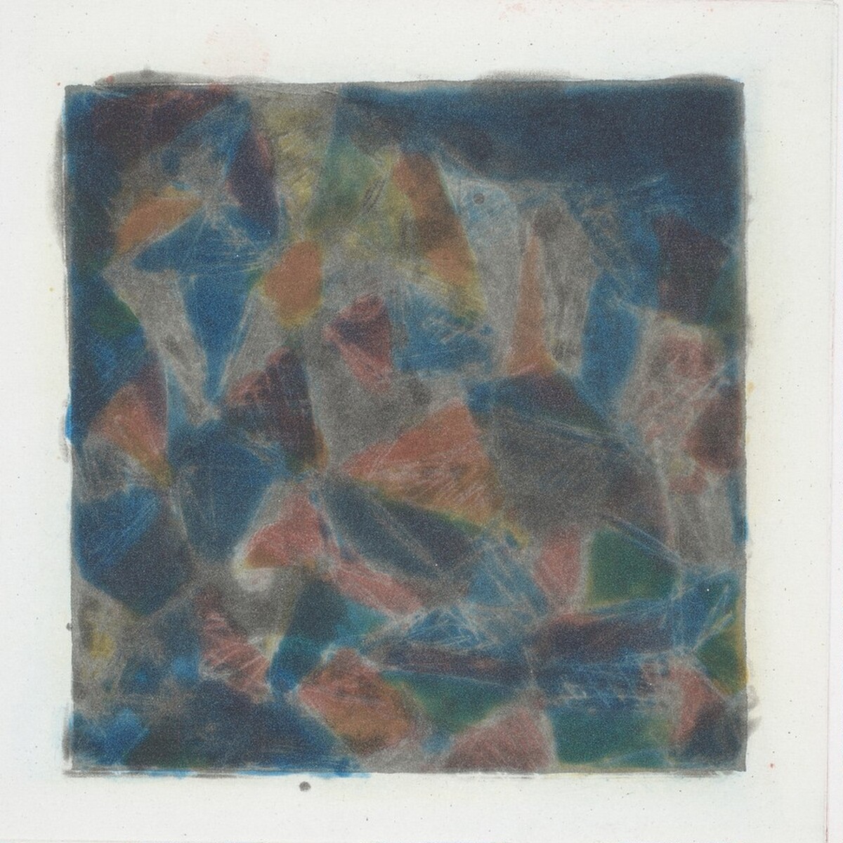 Color & Black, 12 x 12 / 1 by Sol LeWitt