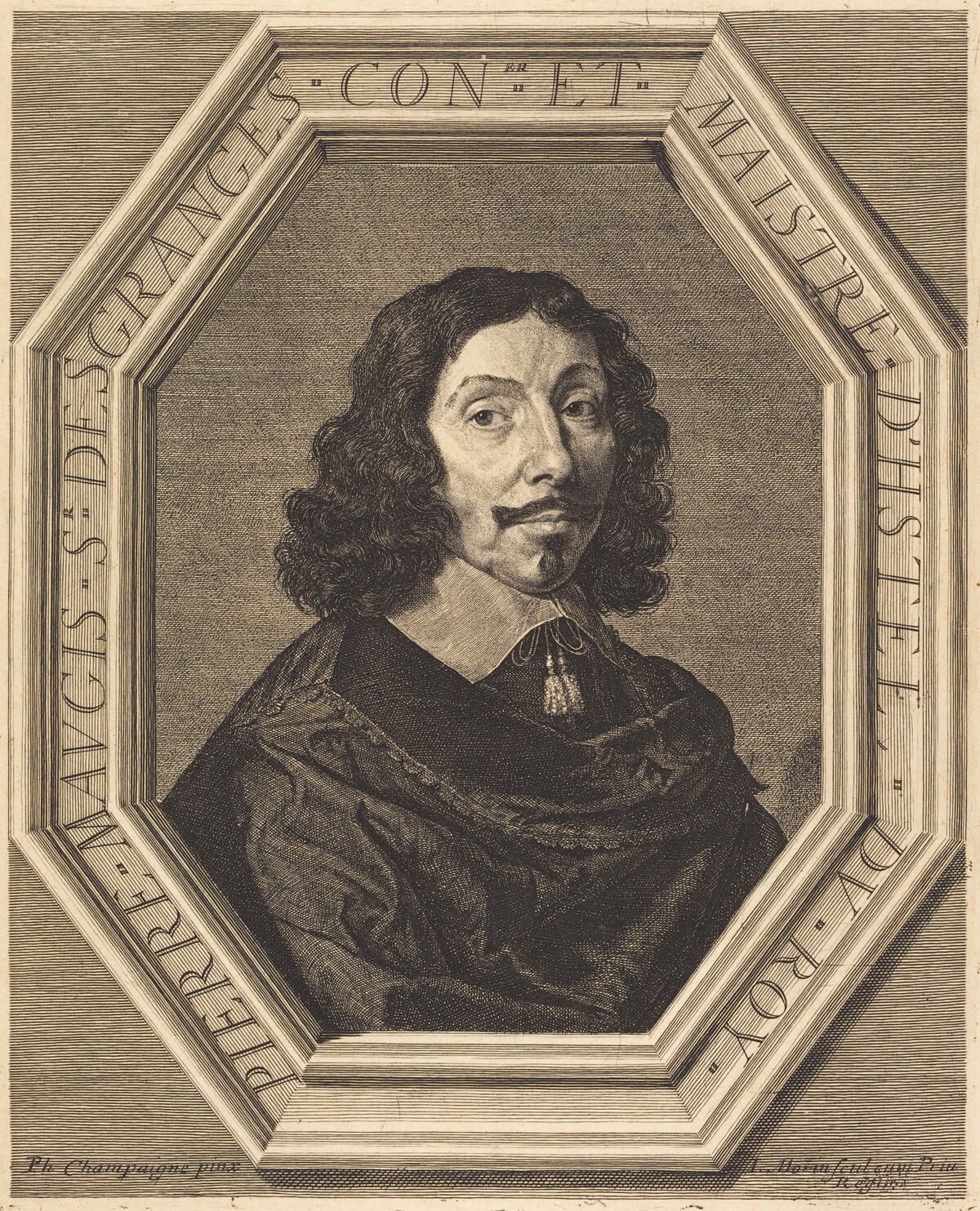 Pierre Maugis by Jean Morin after Philippe de Champaigne