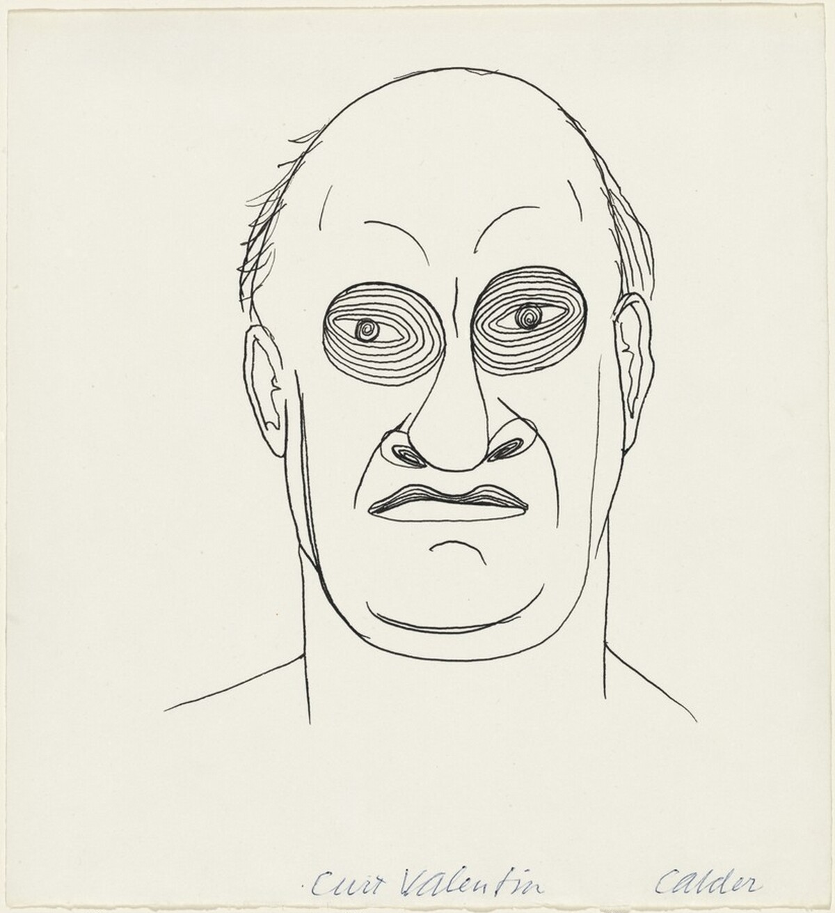 Curt Valentin by Alexander Calder