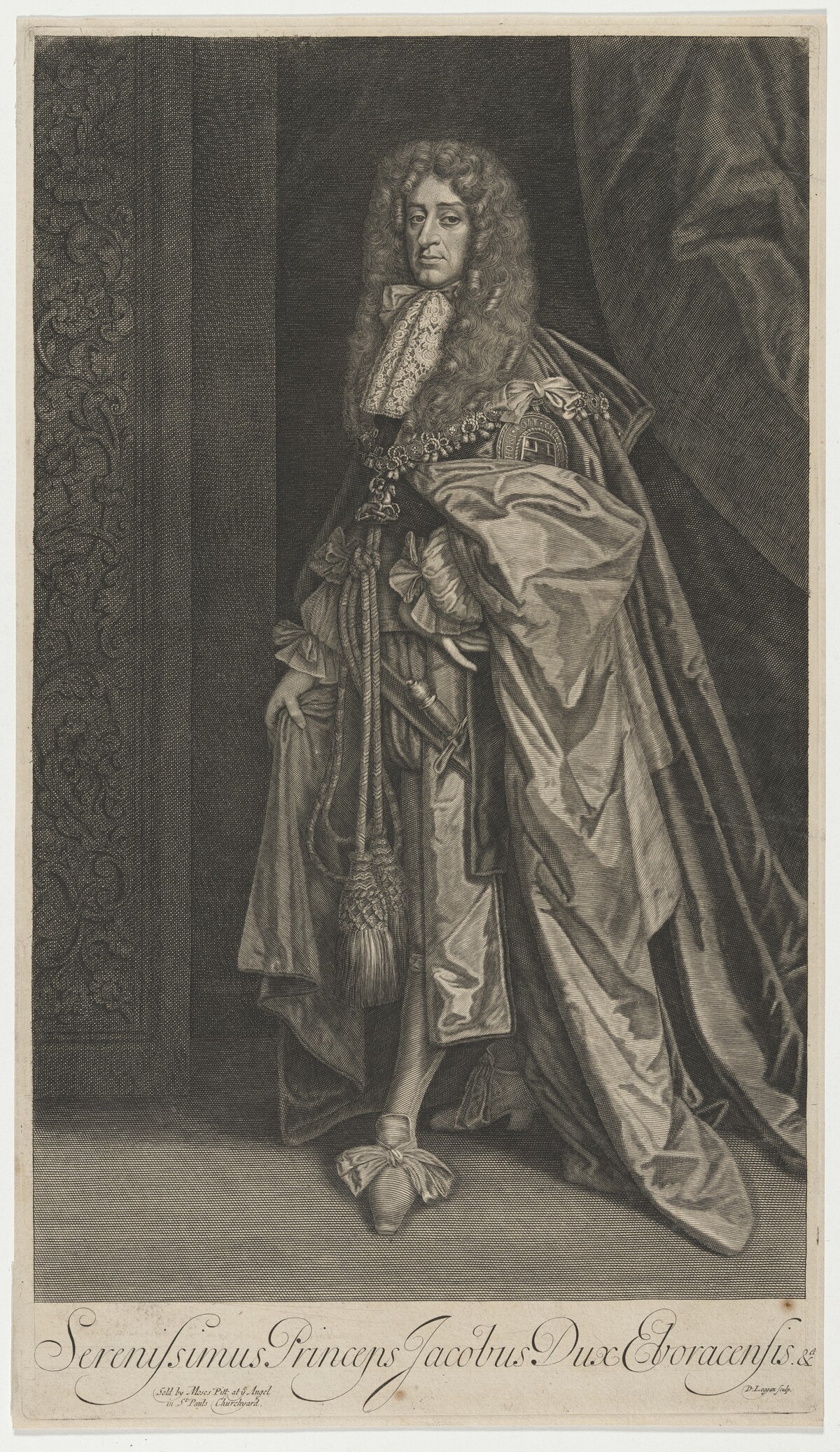 James II, as Duke of York by David Loggan