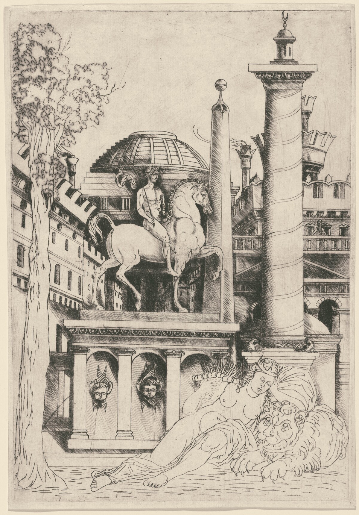 Allegory of Fortitude (?) by Master of 1515