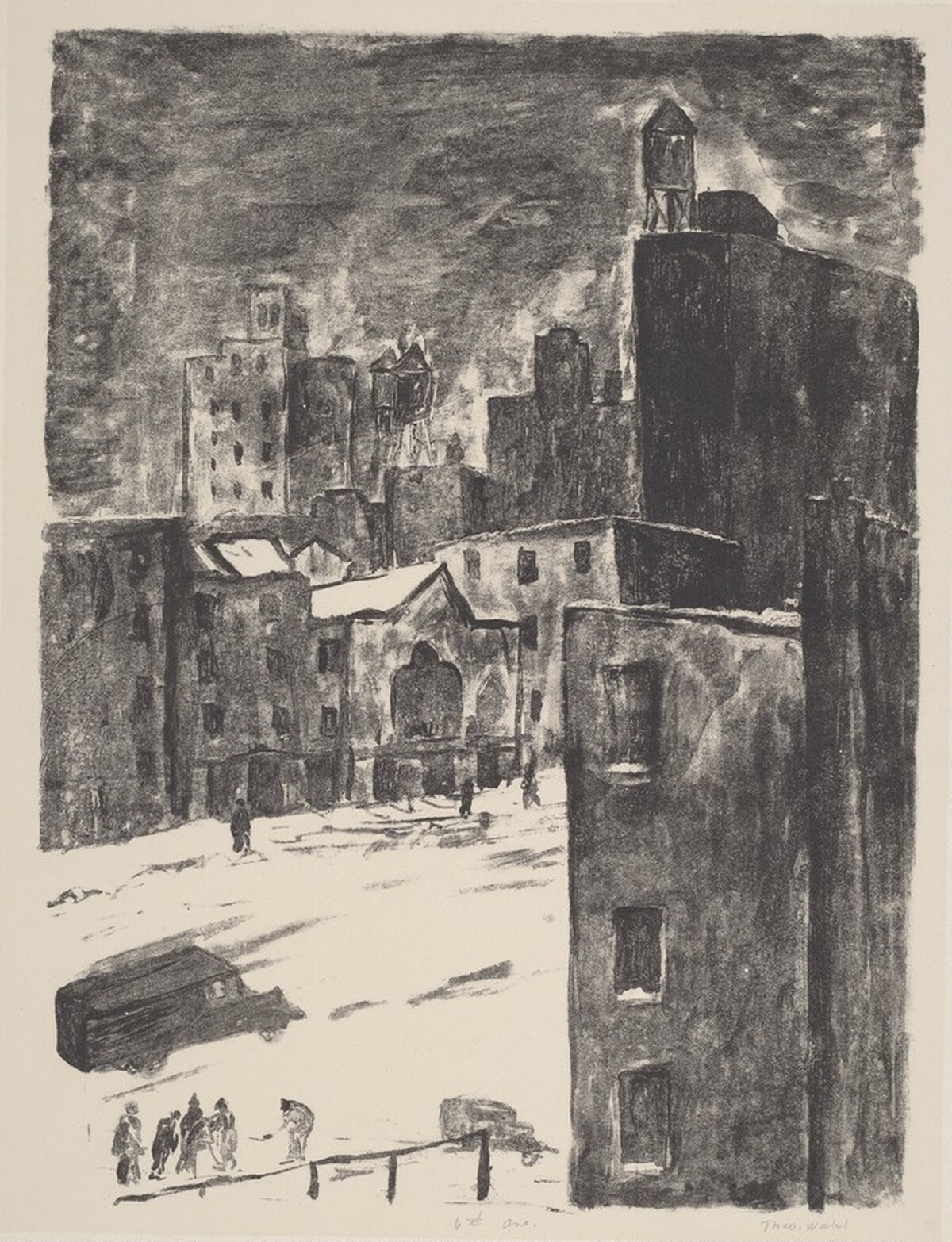 Sixth Avenue by Theodore Wahl