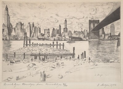 Brooklyn Bridge From Brooklyn