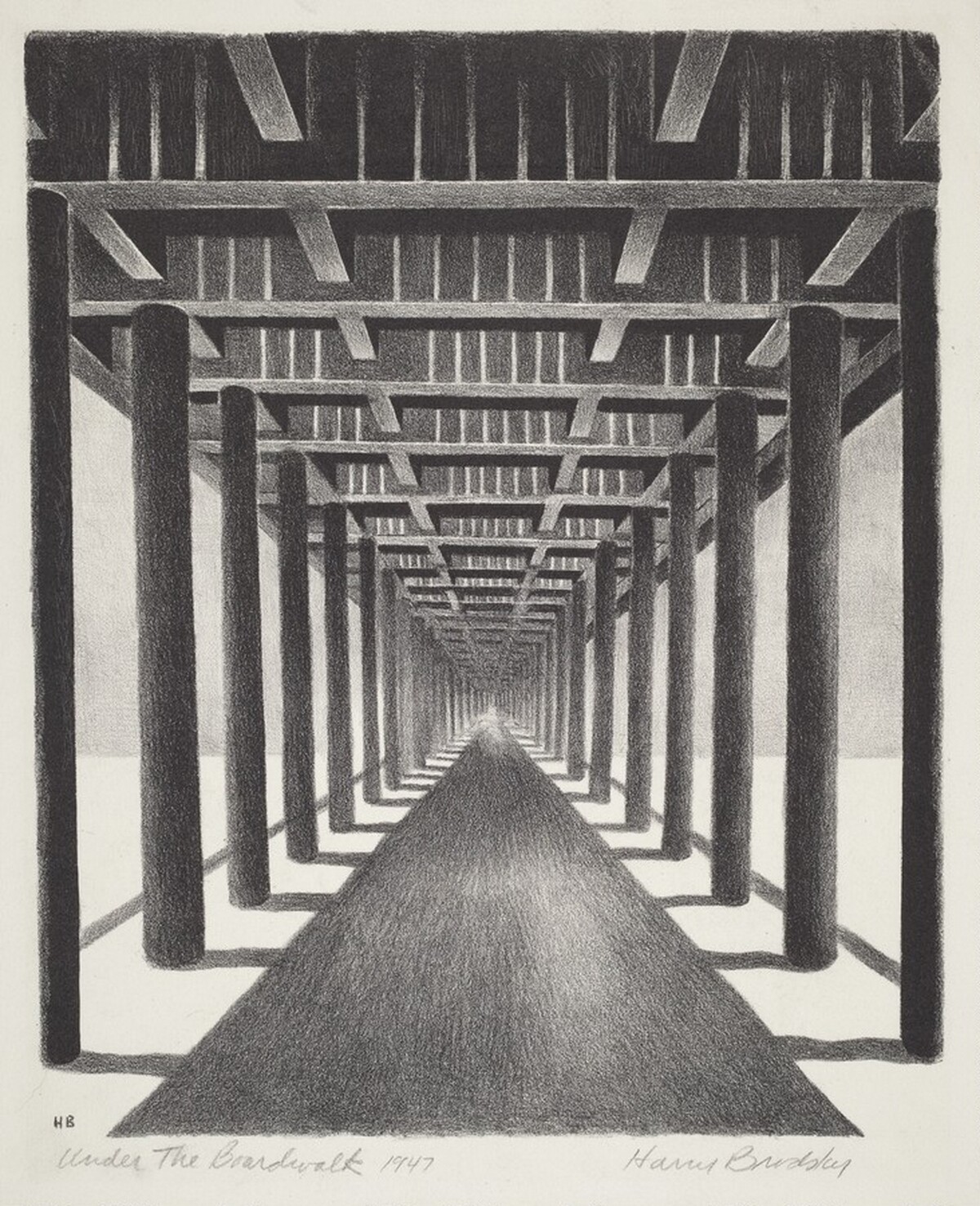 Under the Boardwalk by Harry Brodsky