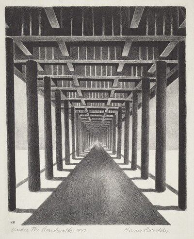 Under the Boardwalk