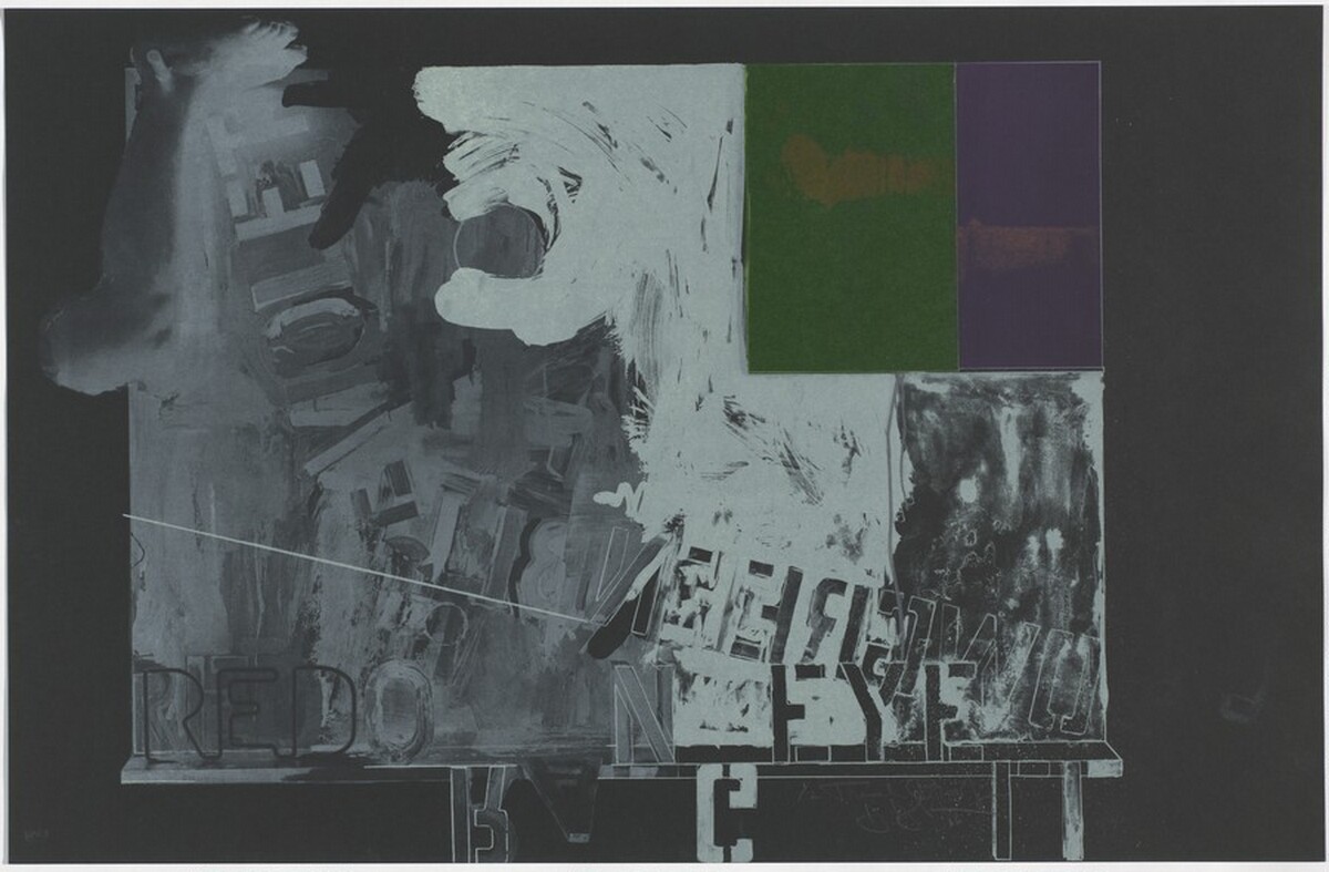 Passage II [trial proof] by Jasper Johns