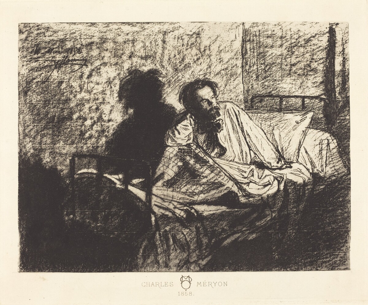 Charles Meryon by after Léopold Flameng