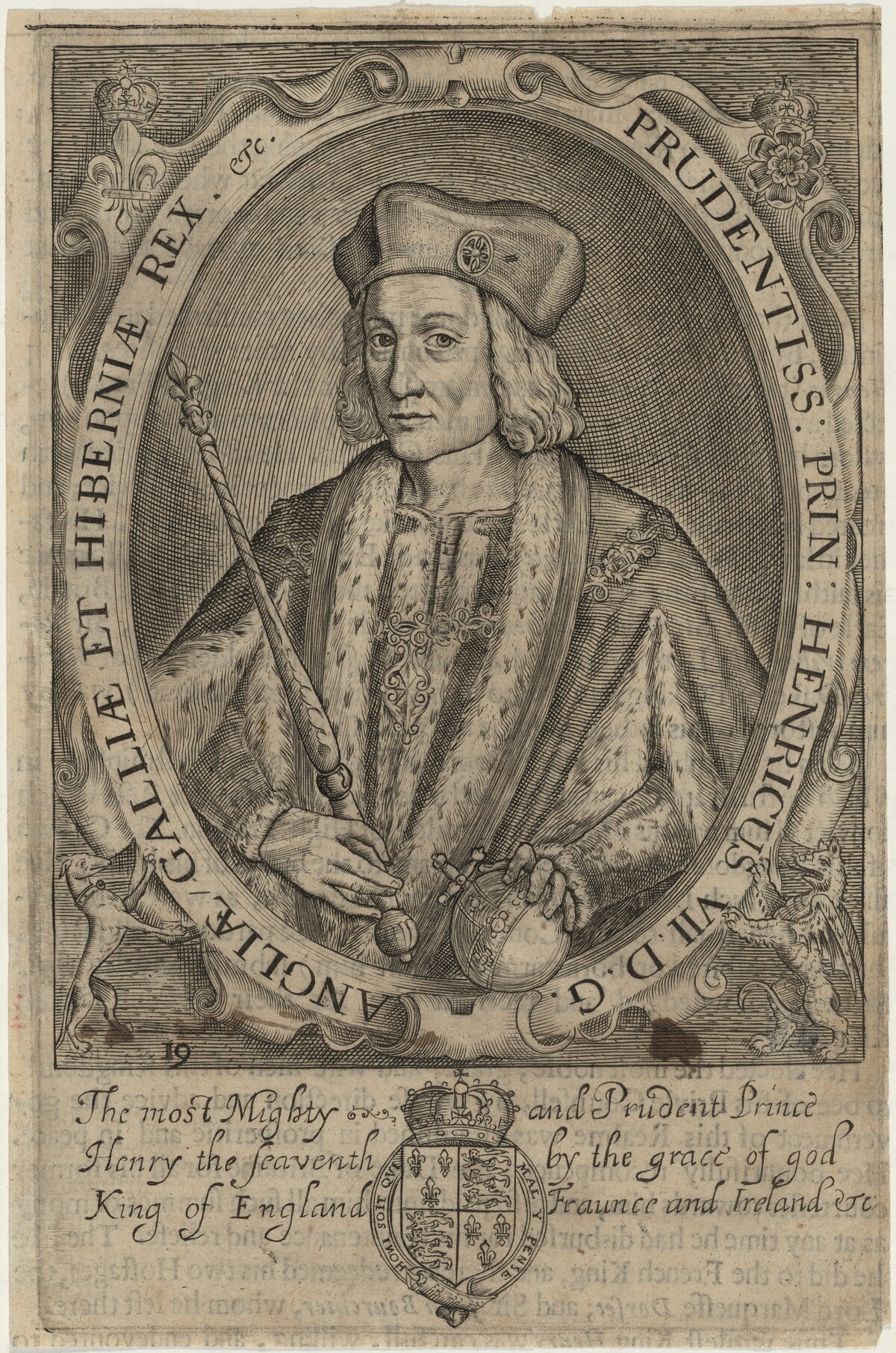 King Henry VII by Renold Elstrack