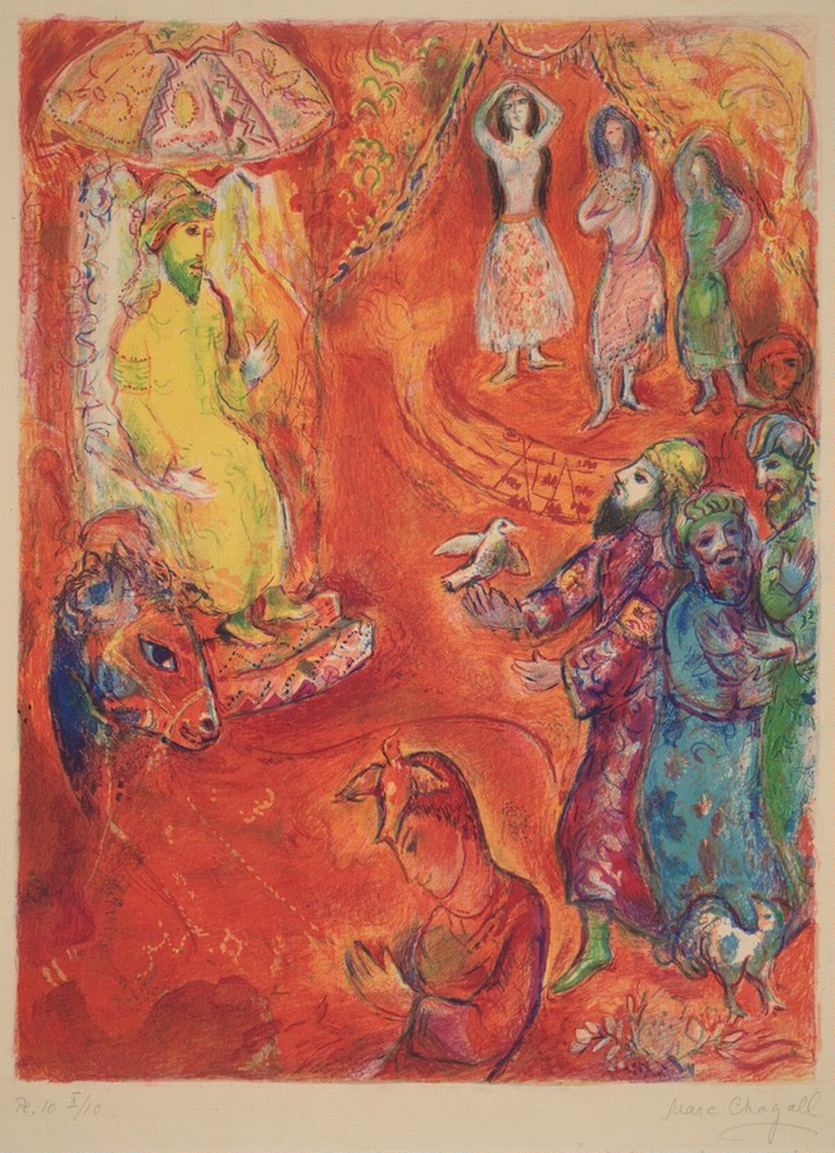 The Tale of the Ebony Horse by Marc Chagall