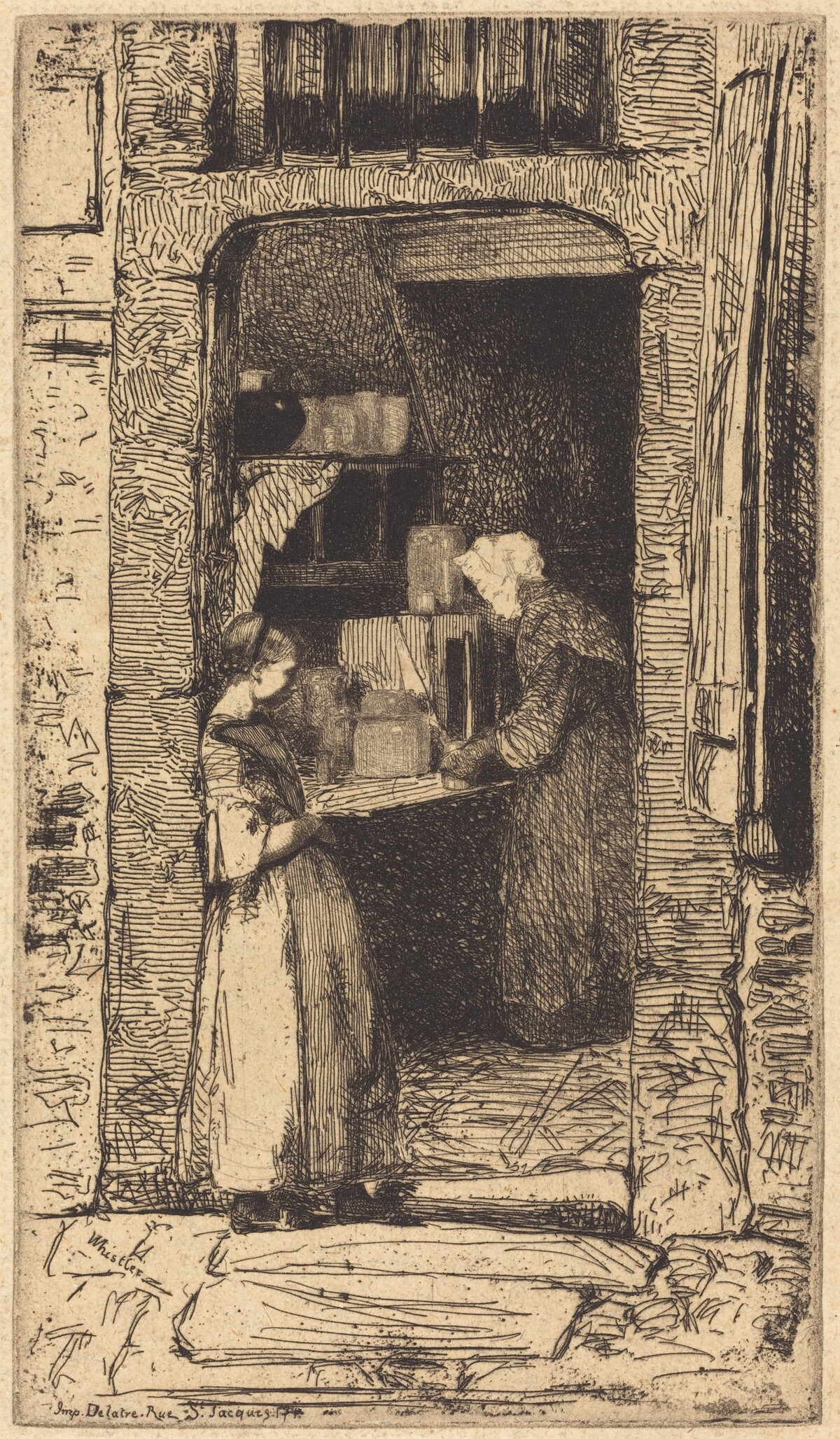 La Marchande de Moutarde by James McNeill Whistler