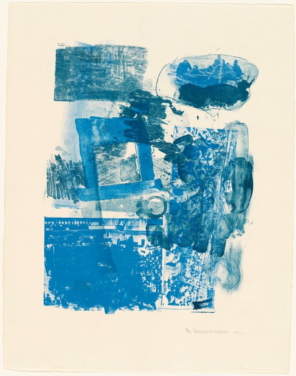 Stunt Man I by Robert Rauschenberg