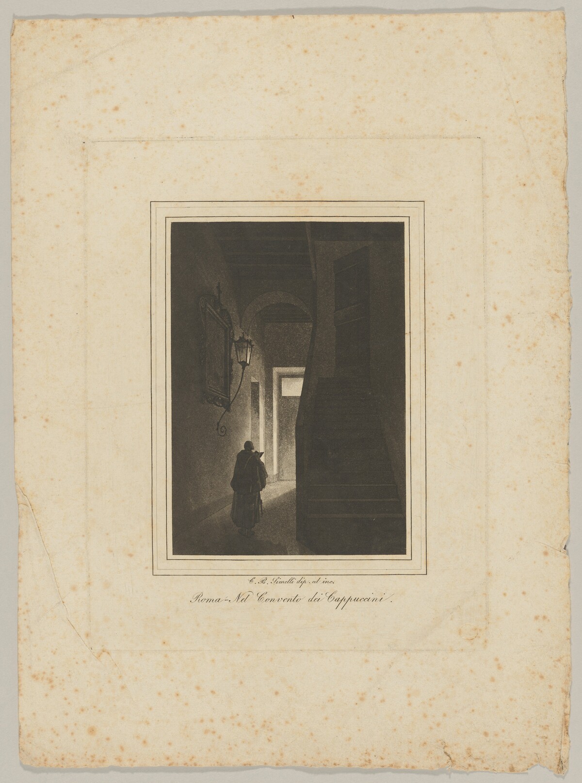 Nel Convento dei Cappuccini (In the Capuchin Convent) by Carlo Baldassare Simelli