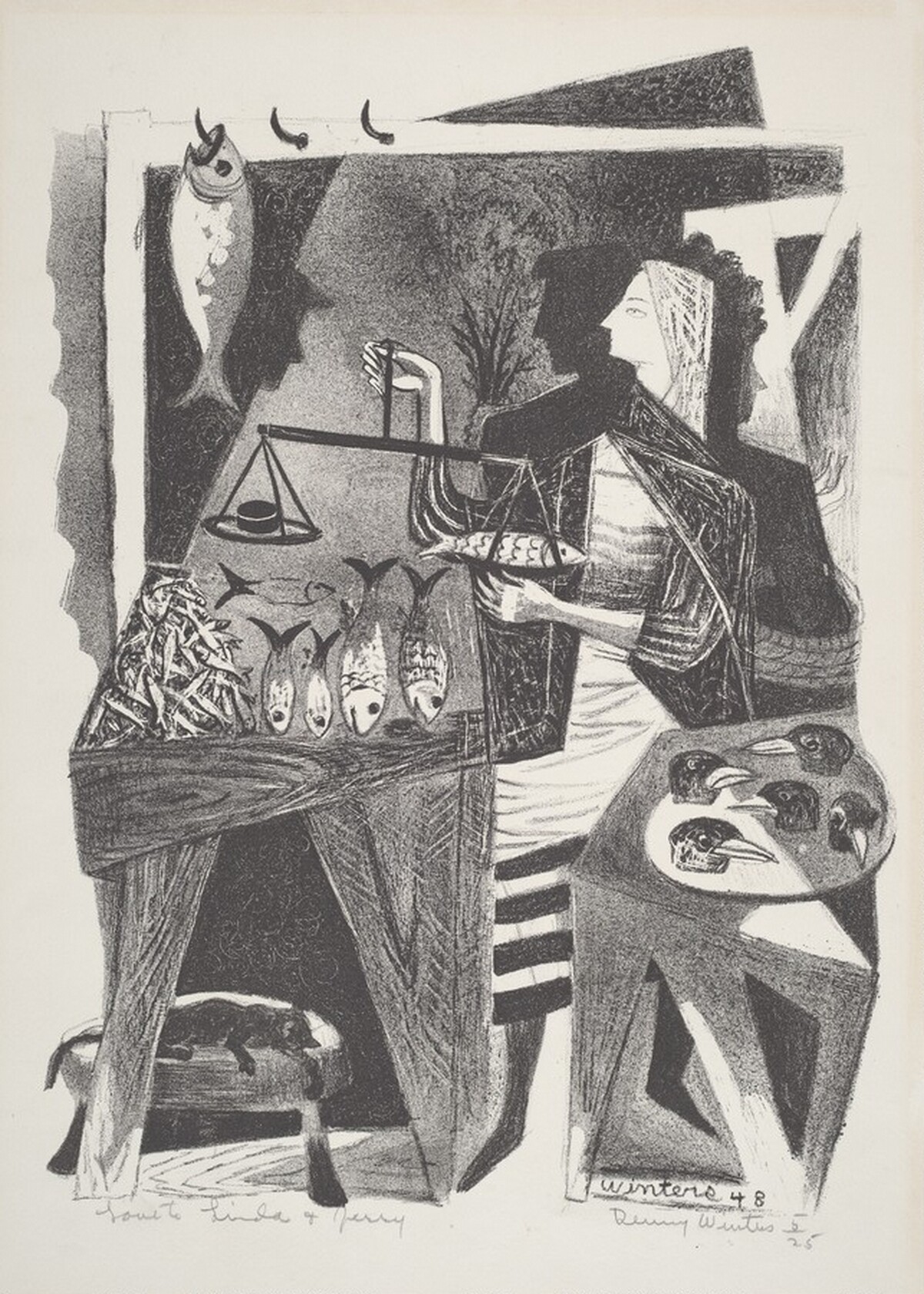 Untitled (Fish Market) by Denny Sonke Winters