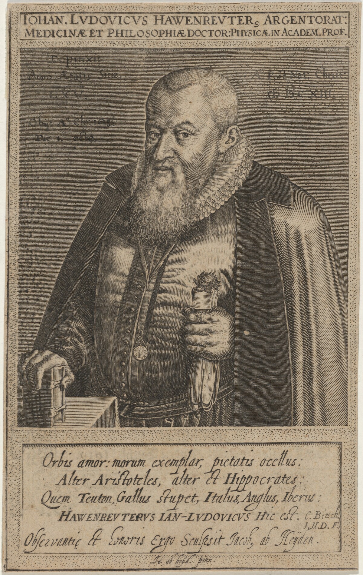 Johan Ludovicus Hawenrenter by Unknown Artist
